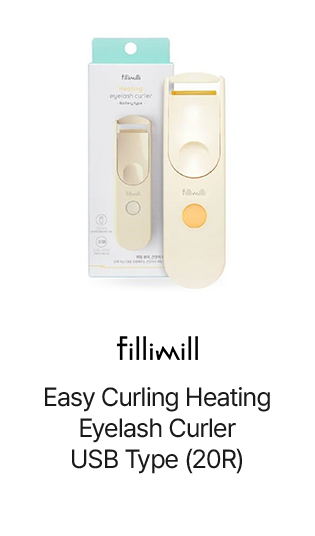 Easy Curling Heating Eyelash Curler USB Type (20R)