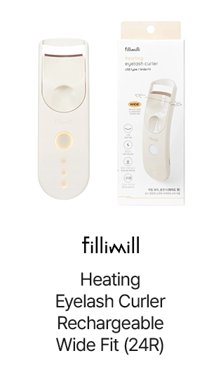Heating Eyelash Curler Rechargeable Wide Fit (24R)