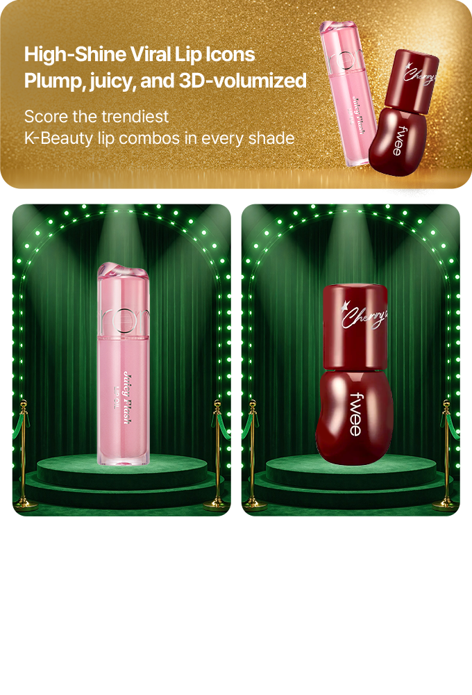 High-Shine Viral Lip Icons Plump, juicy, and 3D-volumized