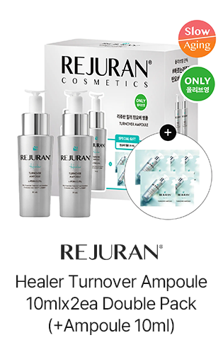 REJURAN Healer Turnover Ampoule 10mlx2ea Double Pack (+Ampoule 10ml)