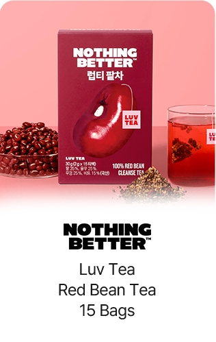 NOTHING BETTER Luv Tea Red Bean Tea 15 Bags