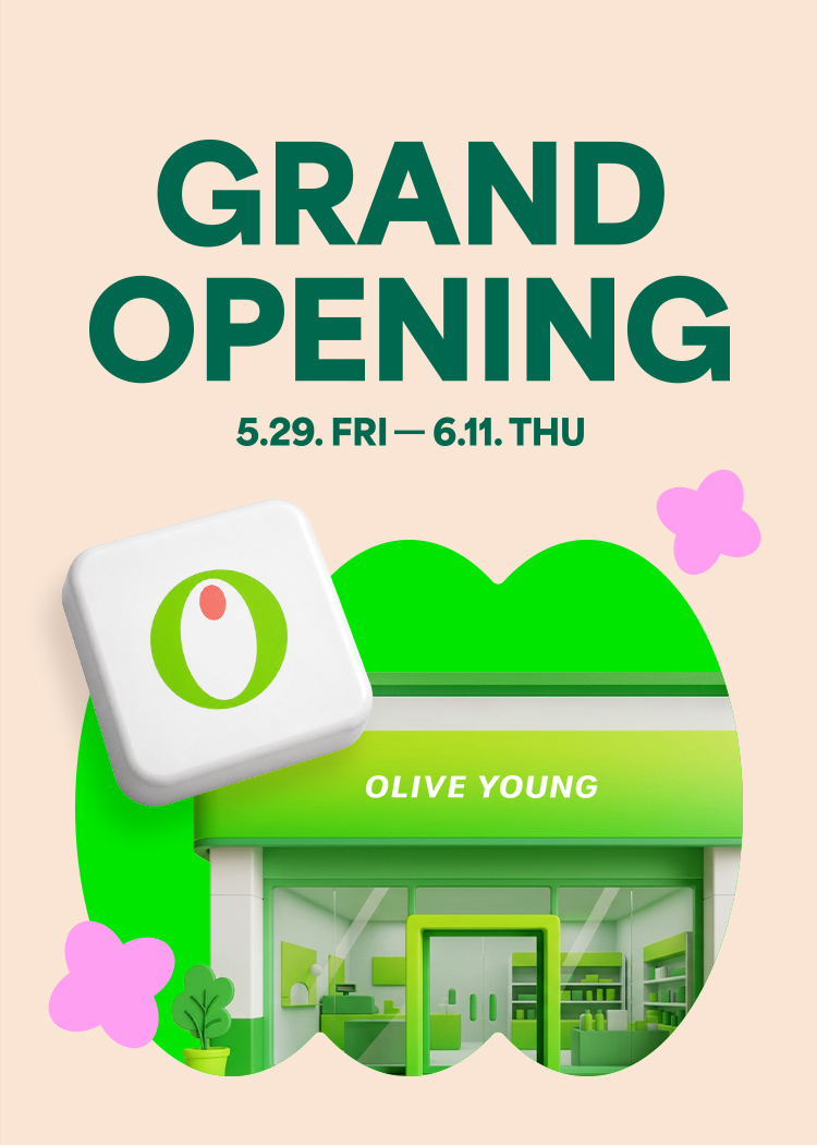 Olive Young US Grand Opening 5.29.Fri - 6.11. Thu