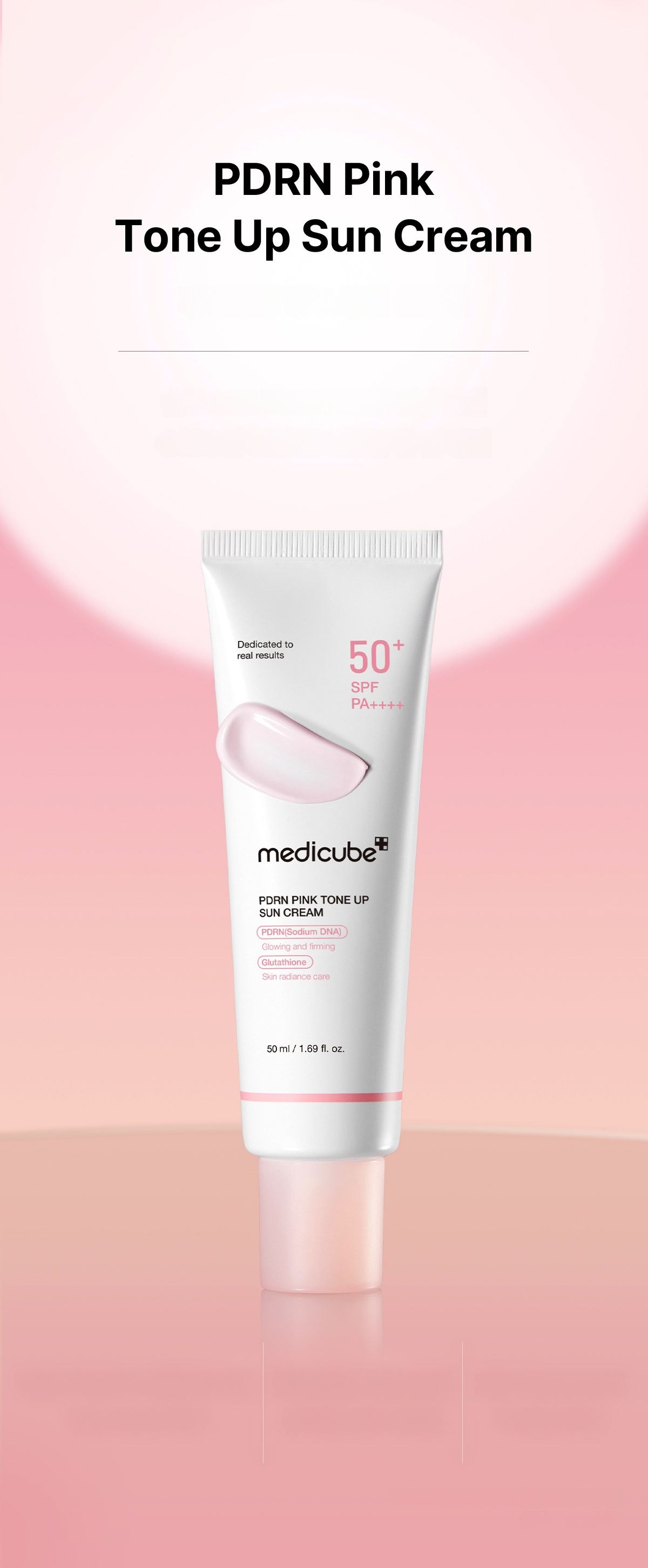 アイジーン プロテクション SPF35 PA＋＋50g medicube PDRN Pink Tone Up Sun Cream 50ml | OLIVE YOUNG Global