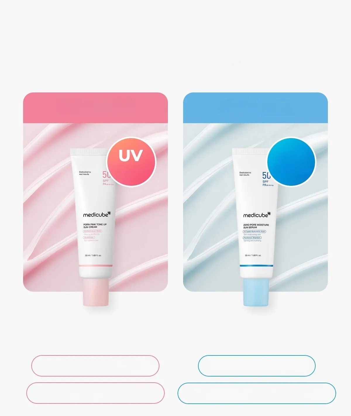 medicube PDRN Pink Tone Up Sun Cream 50ml