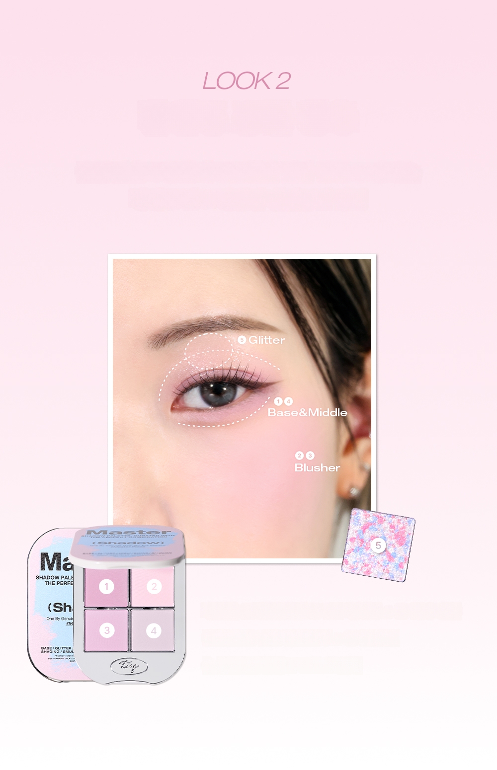 Tooq One by Genuine Magnetic Eye Shadow 4-Palette (7 Options