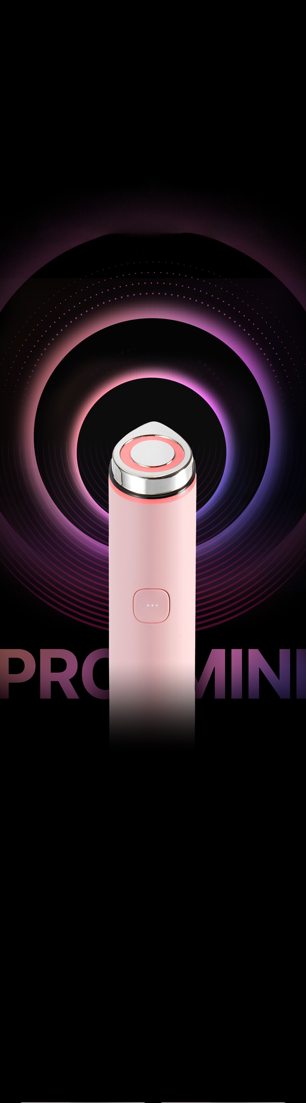 medicube AGE-R Booster Pro Mini (White/Baby Pink) | OLIVE YOUNG Global