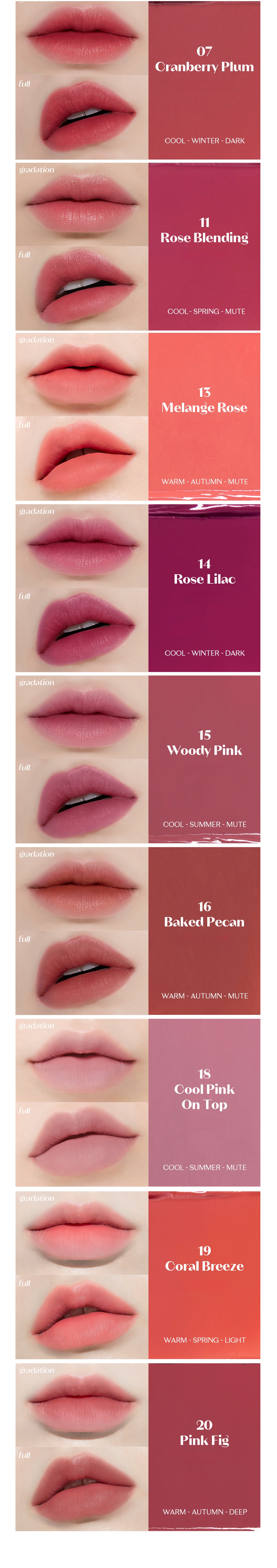 ETUDE フィクシングティント (全13色) | OLIVE YOUNG Global