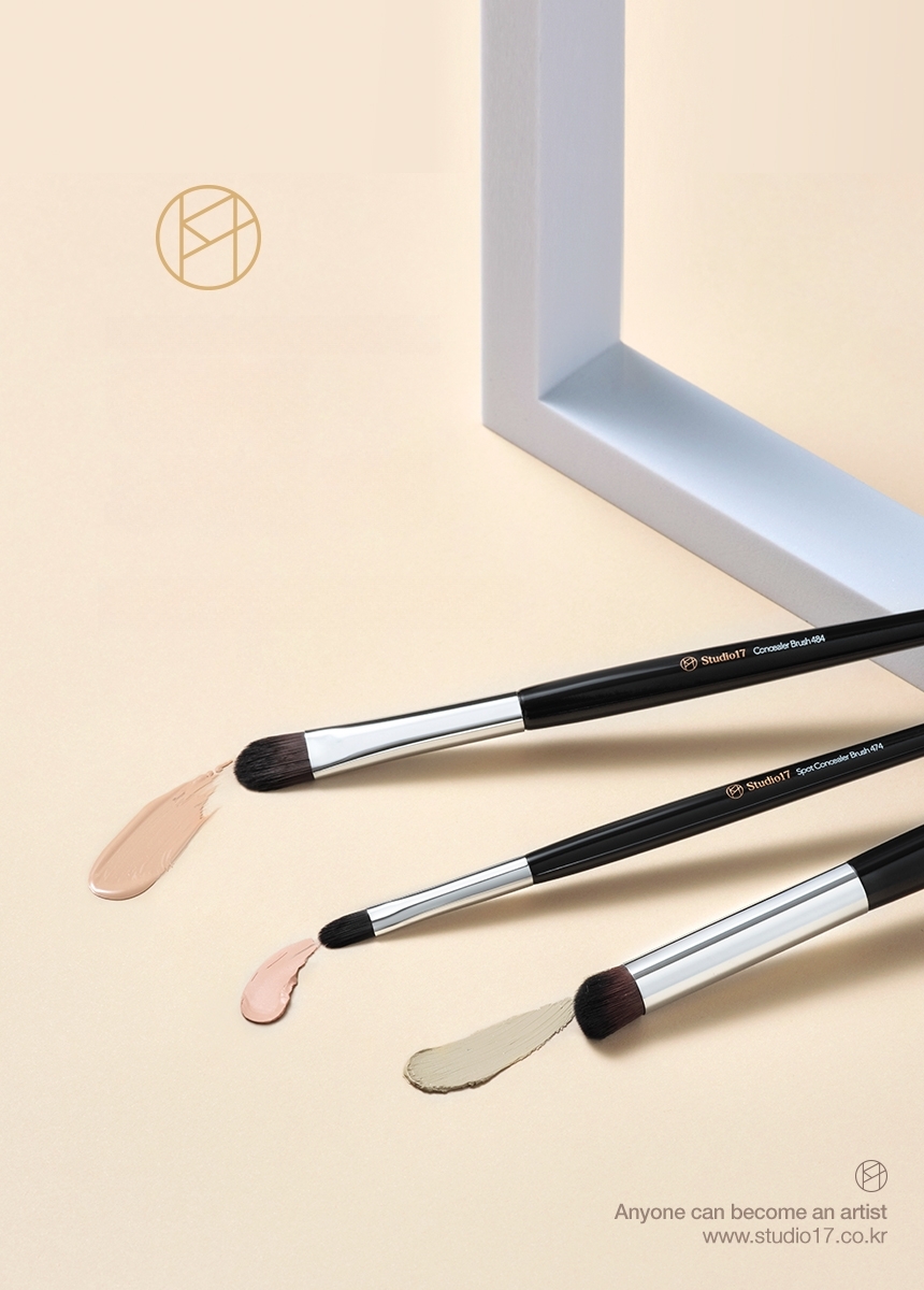 STUDIO17 Concealer Brush (3 Types) | OLIVE YOUNG Global