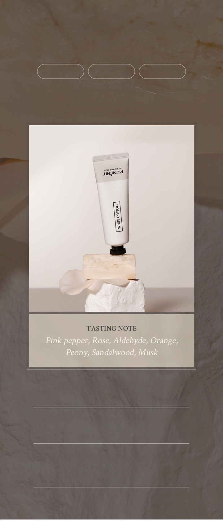 MUMCHIT ハンドクリーム ソフトブルーソープ | OLIVE YOUNG Global