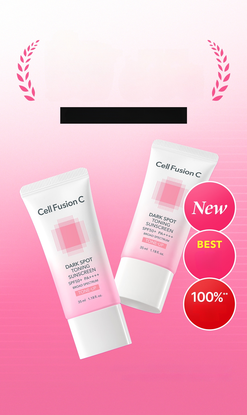 Limited] Cell Fusion C Dark Spot Toning Sunscreen 35ml Triple Set