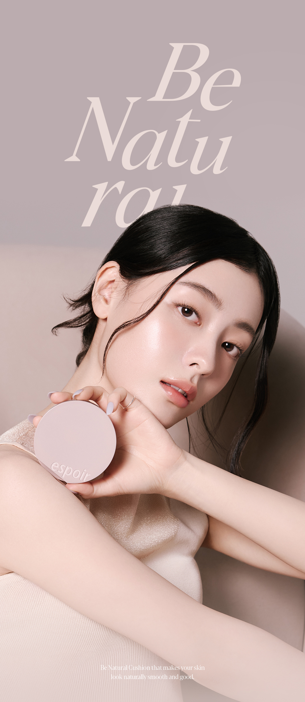 ファンデーションリフレ2個セット02 espoir Be Natural Cushion Set (+Refill) | OLIVE YOUNG Global