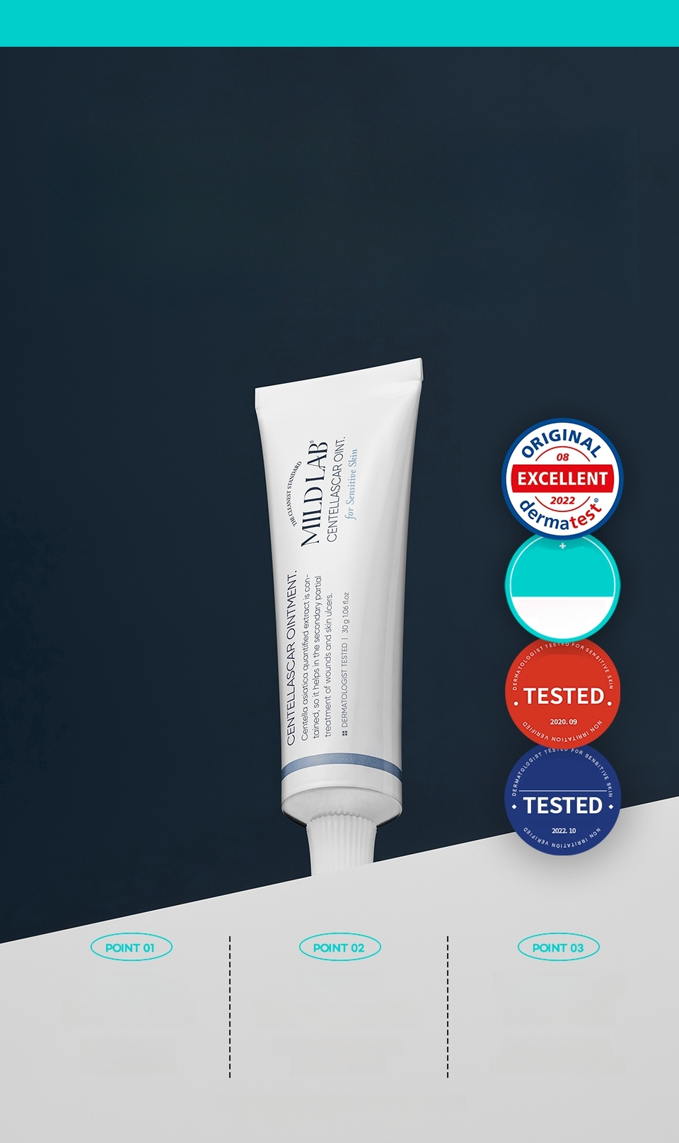 MILD LAB センテラスカ軟膏 30g | OLIVE YOUNG Global