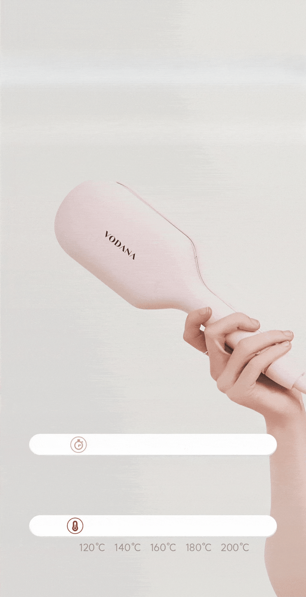 vodana Glow W Styler セット vodana Glow W Styler 40mm Powder Pink (Wave Perm) | OLIVE YOUNG Global