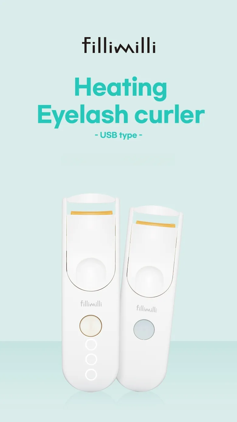 [Sanrio K-LIFE EDITION] Fillimilli Heating Eyelash Curler (Rechargeable)