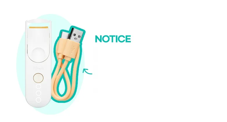 [Sanrio K-LIFE EDITION] Fillimilli Heating Eyelash Curler (Rechargeable)