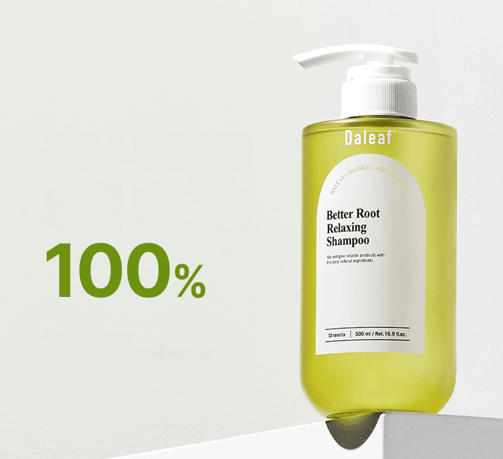 Daleaf クロレラベタールート リラクシングシャンプー 500ml | OLIVE