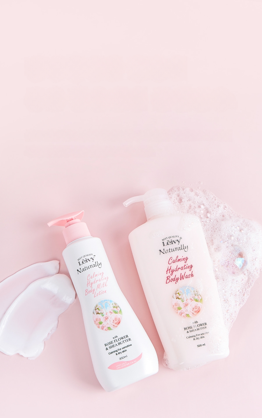 Leivy London Rose Body Wash 500ml | OLIVE YOUNG Global