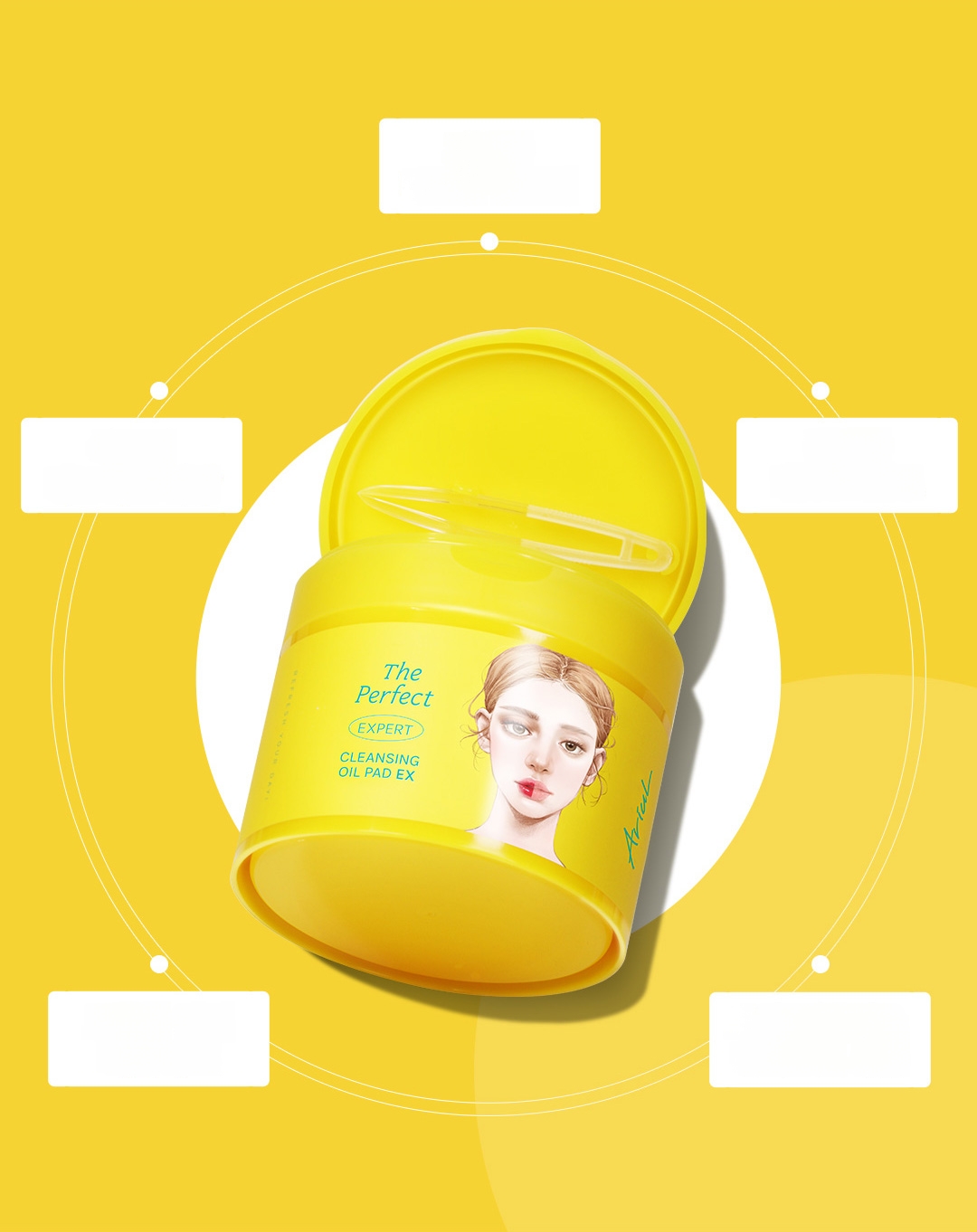 Ariul The Perfect Cleansing Oil Pad EX 60 Sheets | OLIVE YOUNG Global