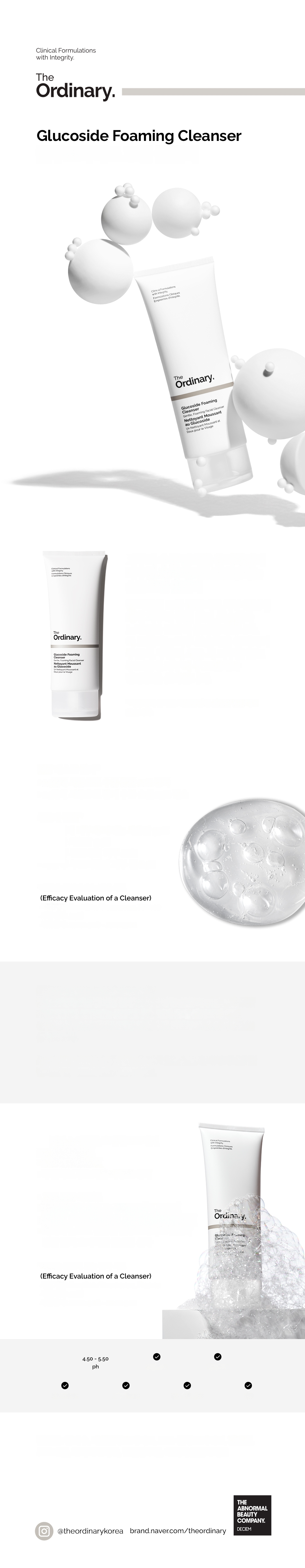 The Ordinary グルコシドフォーミングクレンザー150ml | OLIVE YOUNG