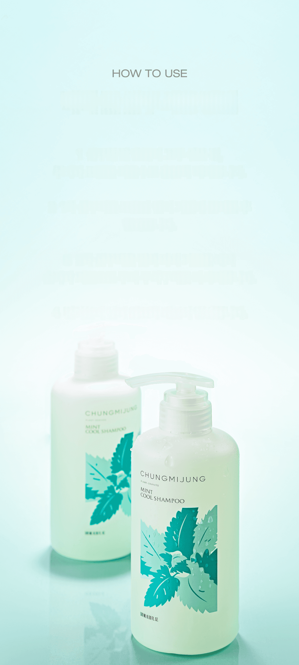 CHUNGMIJUNG ミントクールシャンプー500ml | OLIVE YOUNG Global