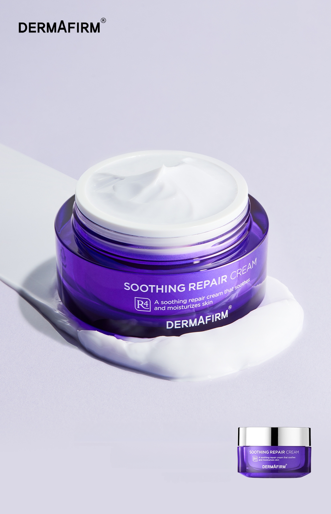 リペアクリーム４個 DERMAFIRM スージングリペアクリーム R4 50ml+50ml企画 | OLIVE YOUNG