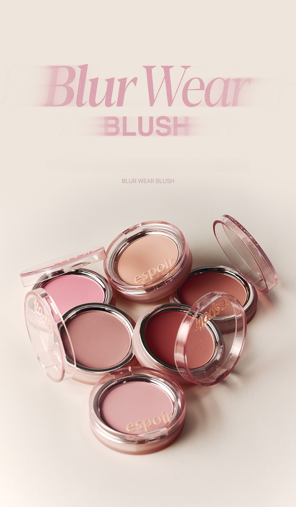 espoir Blur Wear Blush (6 Colors) | OLIVE YOUNG Global