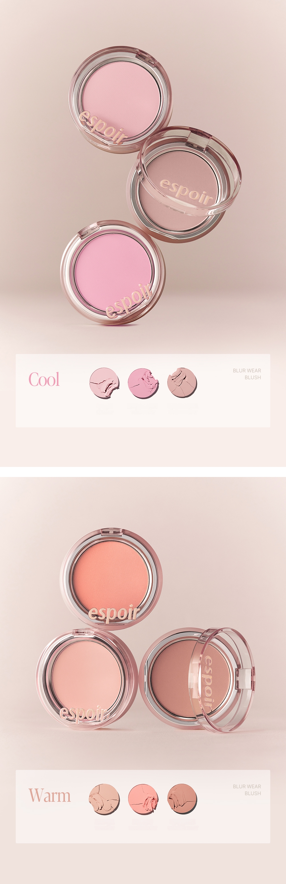 espoir Blur Wear Blush (6 Colors) | OLIVE YOUNG Global