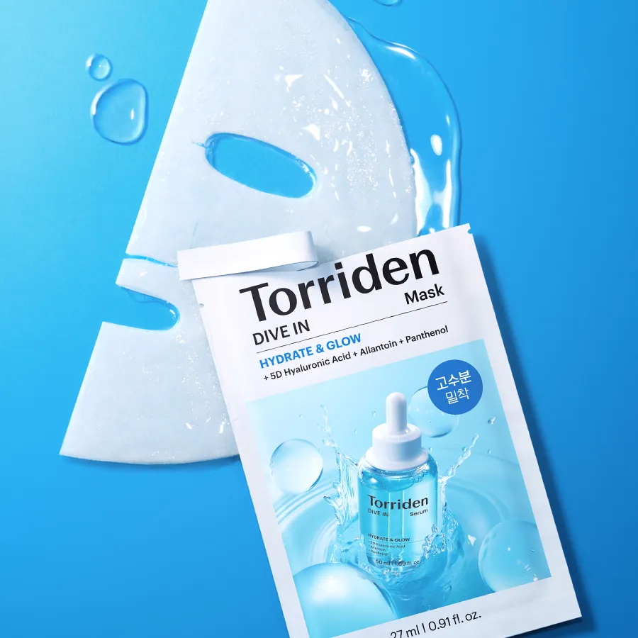 [Sanrio EDITION][Upgraded] Torriden Dive In Low Molecular Hyaluronic Acid Mask 10ea (2 Options)
