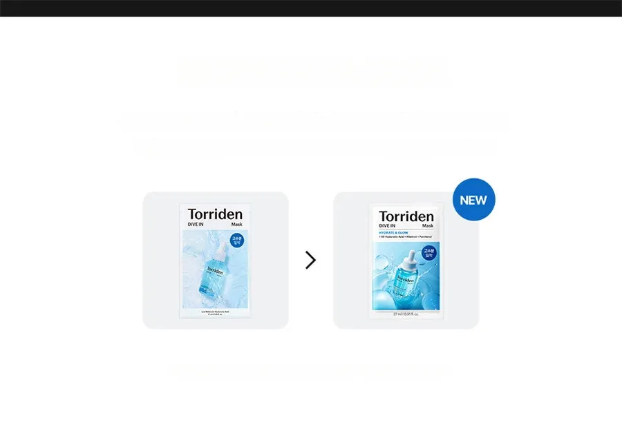 [Sanrio EDITION][Upgraded] Torriden Dive In Low Molecular Hyaluronic Acid Mask 10ea (2 Options)