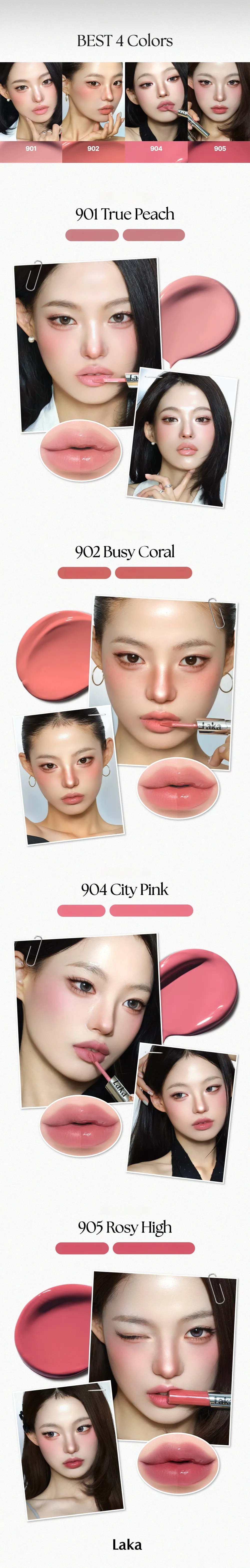Laka Perfect Twin Lip 4.7g+4.2g (12 Colors)