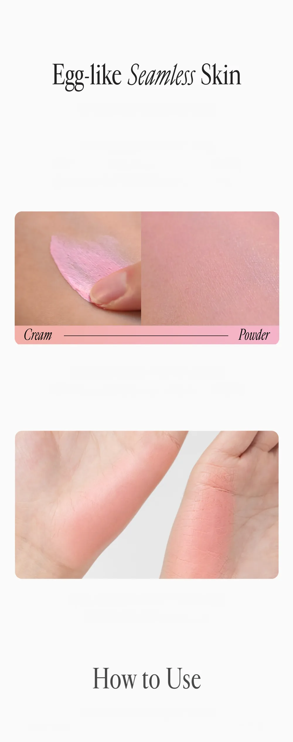 [Sanrio EDITION] freshian Egg-like Cream Blush (Set/Single) (16 Colors)
