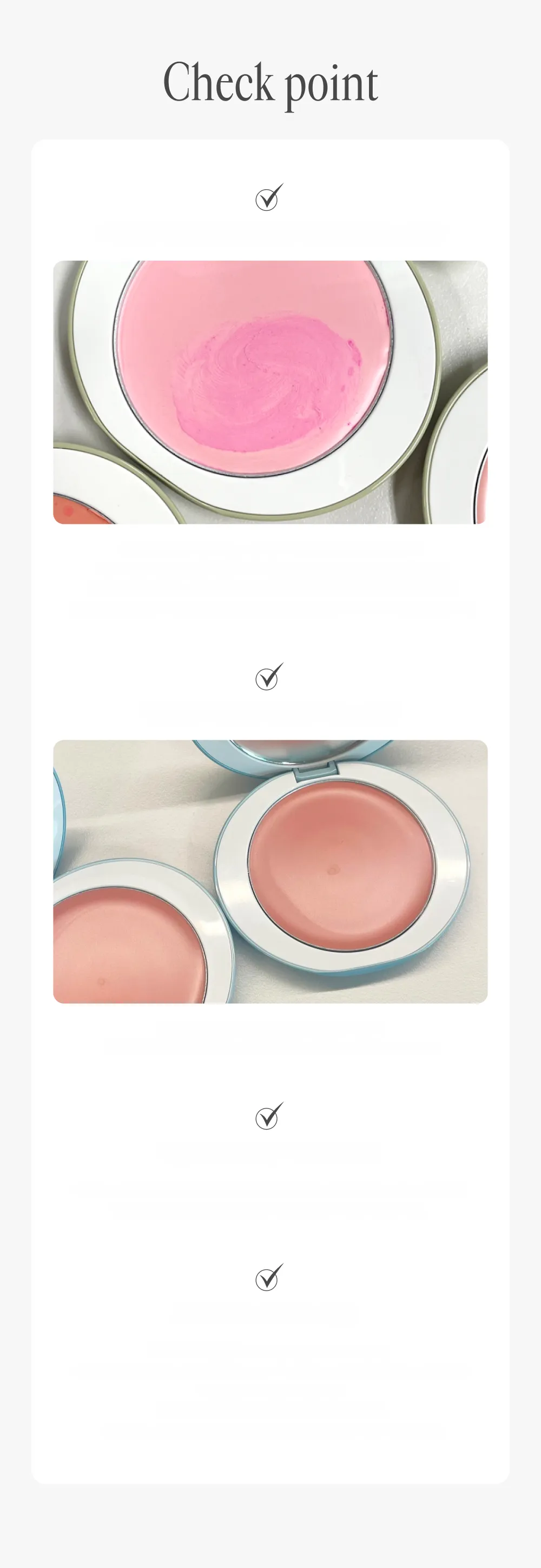 [Sanrio EDITION] freshian Egg-like Cream Blush (Set/Single) (16 Colors)