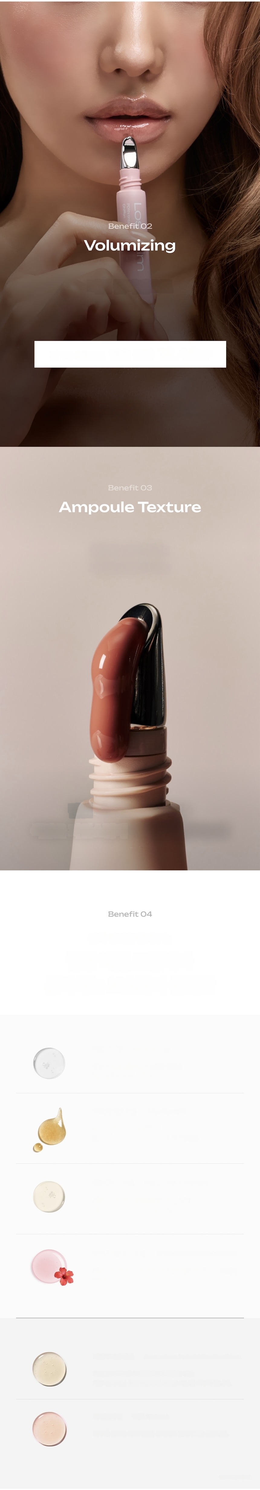 Losy Kim PDRN Tinted Lip Ampoule (Set/Single) (13 Colors)