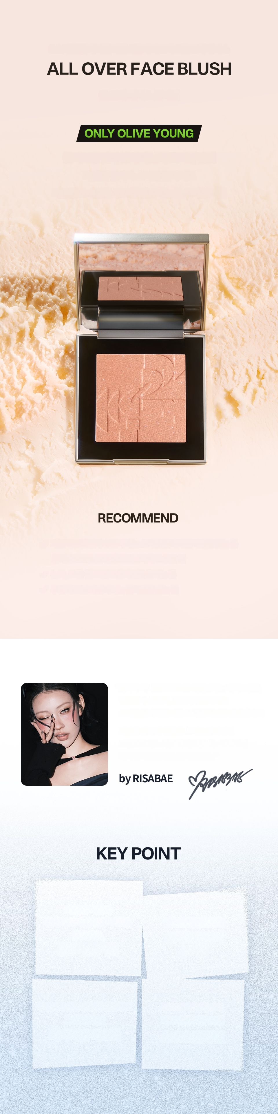 TWO SLASH FOUR All Over Face Blush (Set/Single) (12 Options)
