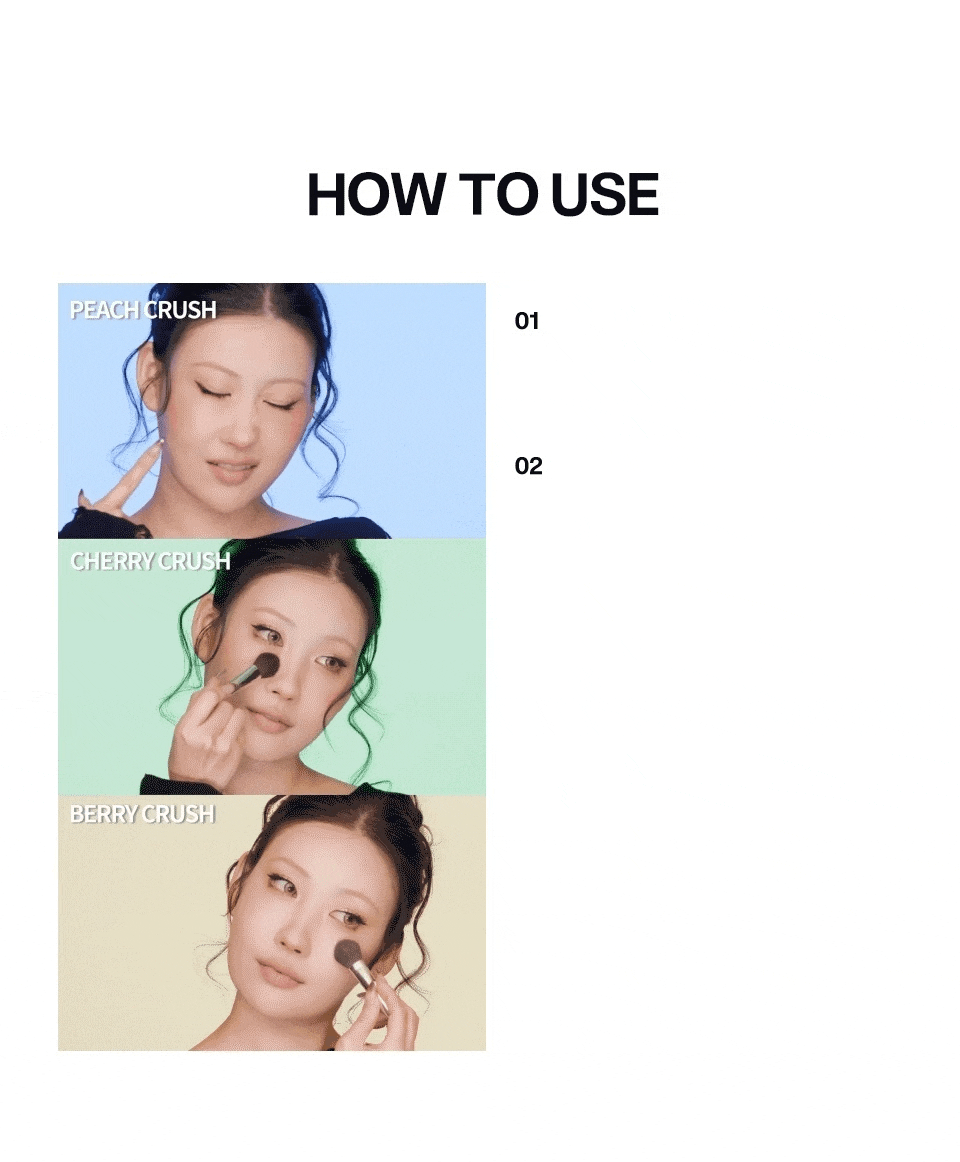 TWO SLASH FOUR All Over Face Blush (Set/Single) (12 Options)