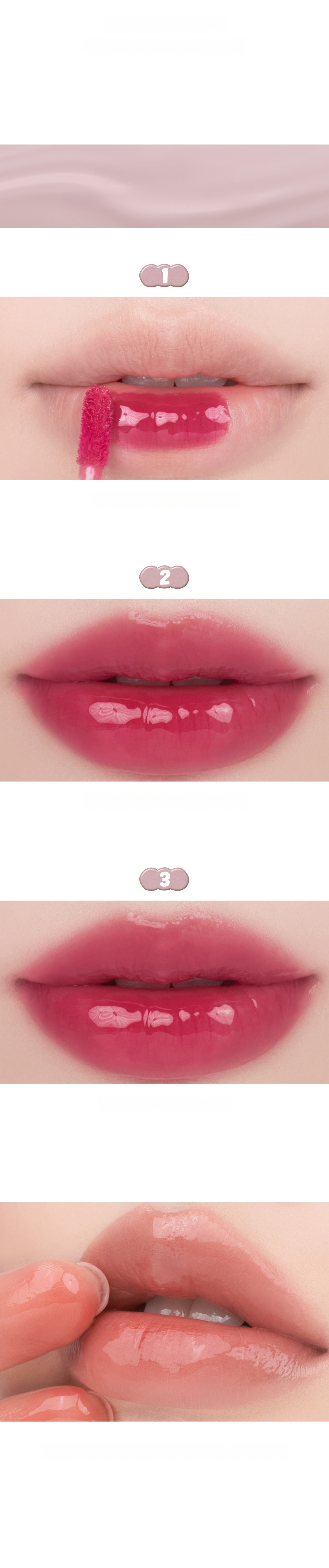 [Sanrio EDITION] rom&nd The Juicy Lasting Tint (Set/Single) (38 Colors)