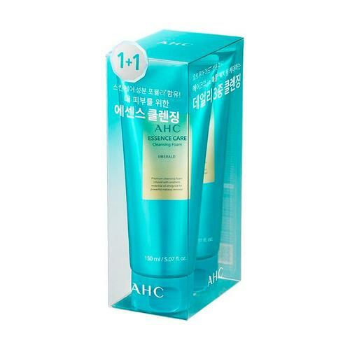 Ahc Essence Care Cleansing Foam Emerald 2-for-1 Set
