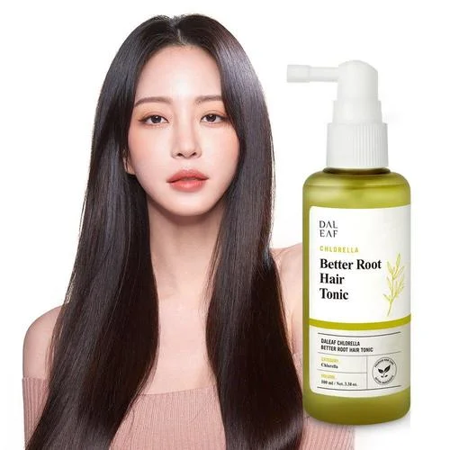DALEAF Chlorella Better Root Hair Tonic 3.38 oz.(100ml) detail 1