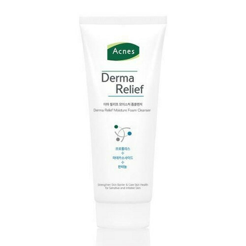 Acnes Derma Relief Moisture Foam Cleanser 200ml - OLIVE YOUNG Global