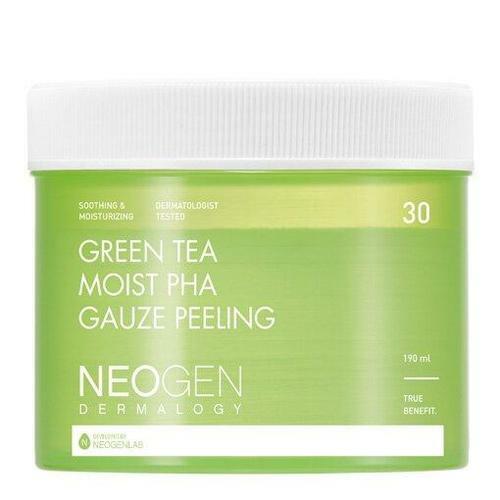 Neogen Dermalogy Green Tea Moist PHA Gauze Peeling 30 Sheets