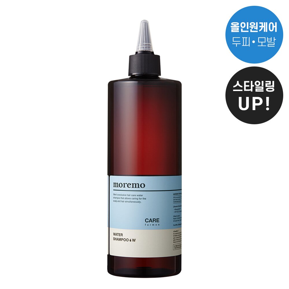 moremo formen ウォーターシャンプーW_500ml | OLIVE YOUNG Global