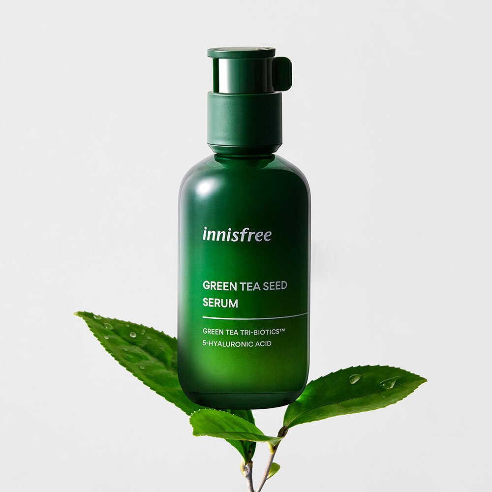 チャージし innisfree Green Tea Seed Serum イニスフリー グリーンティーシード セラム 美容液 エッセンス 保湿 80mL  韓国コスメ 正規品 国内発送：upsuke セット - shineray.com.br