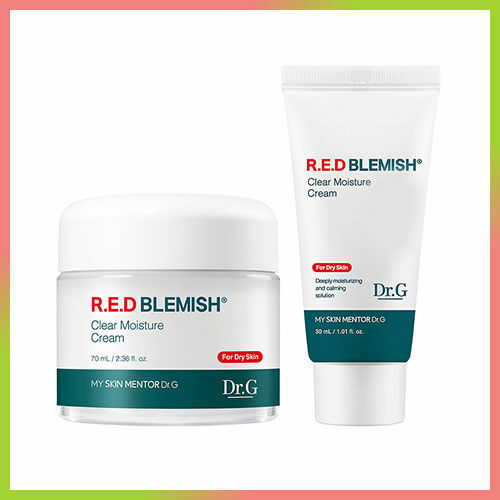 Dr.G Red Blemish Clear Moisture Cream 70mL+30mL Special Set | OLIVE YOUNG  Global