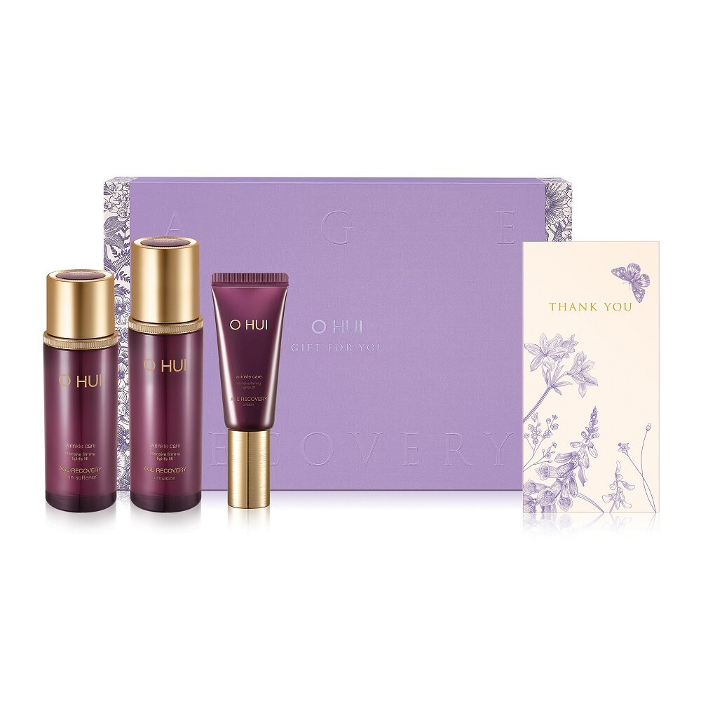 Buy Ohui Age Recovery Set(Skin Softener, Emulsion, Super Anti-Aging  Essence, Cell-Lab Cream 4Pcs) Online at desertcartUAE