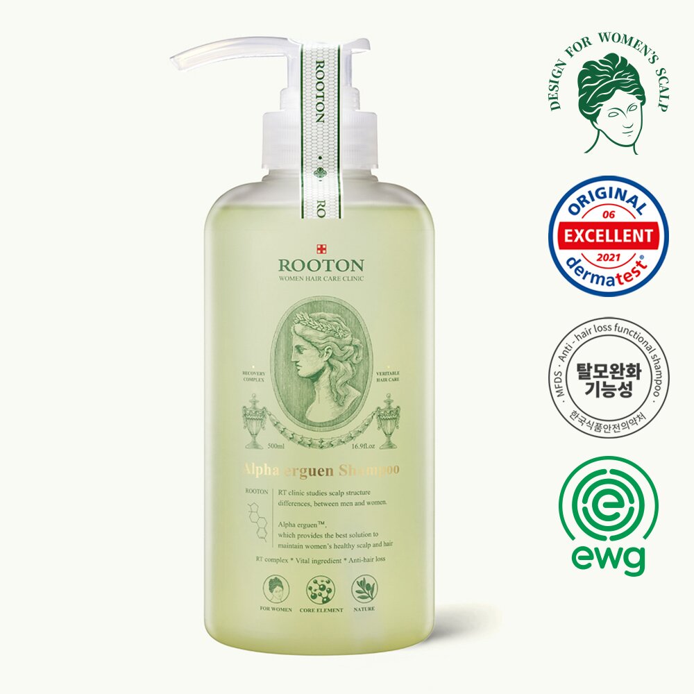 ROOTON Alpha Erguen Shampoo 500mL | OLIVE YOUNG Global