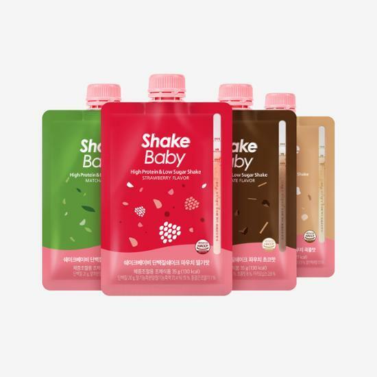 Shakebaby プロテインシェイク ストロベリー味 35g | OLIVE Shakebaby プロテインシェイク ストロベリー味 35g | OLIVE
