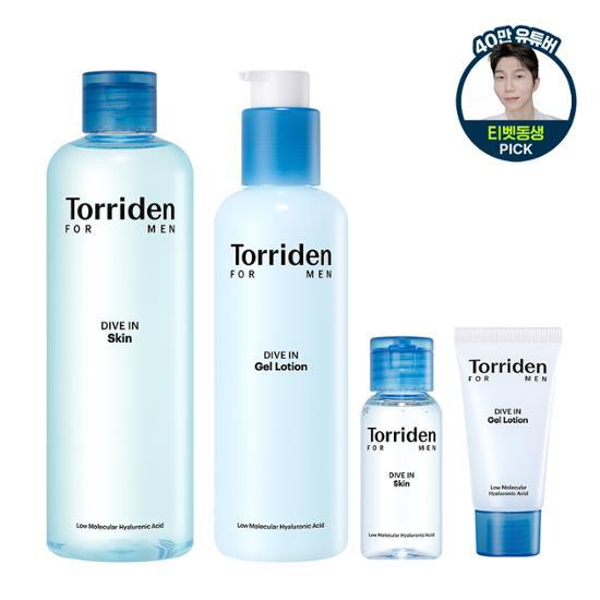 Torriden ダイブインフォーメン低分子ヒアルロン酸スキン/ジェルローション2種企画(+スキン30ml+ジェルローション20ml） | OLIVE  YOUNG Global