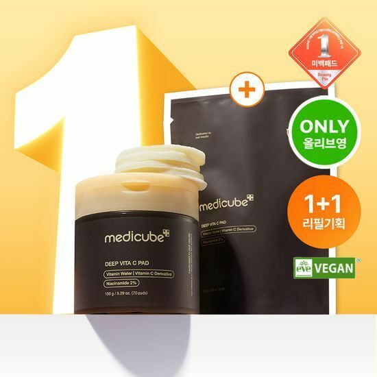 Medicube Deep Vita C Pad 70P Set (+Refill 70P) | OLIVE YOUNG