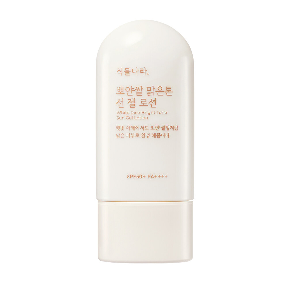 Shingmulnara ホワイトライスブライトトーンサンジェルローション 60mL | OLIVE YOUNG Global