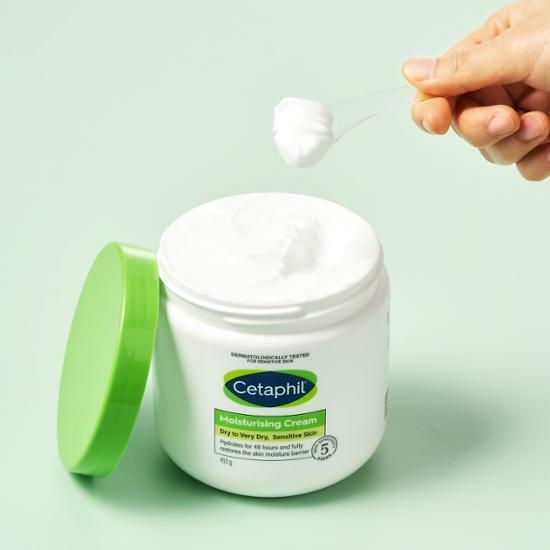 Cetaphil Moisturizing Cream 453g Set (+Spatula+Dino Sticker) | OLIVE YOUNG  Global